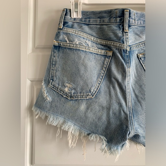 Agolde Parker Vintage Cut Off Short in Swapmeet 25 - Picture 6 of 9